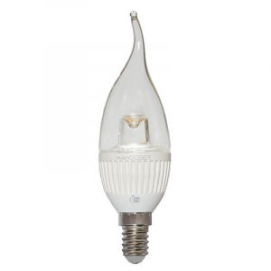 Лампа светодиодная Наносвет E14 5W 2700K прозрачная LC-CDTCL-5/E14/827 L145