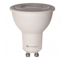 Лампа светодиодная Наносвет GU10 8W 2700K прозрачная LH-MR16-8/GU10/927/38D L286