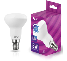 Лампа светодиодная REV R50 Е14 5W 4000K нейтральный белый свет рефлектор 32333 4