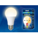 Лампа светодиодная Uniel E27 10W 3000K матовая LED-A60-10W/WW/E27/FR/MB PLM11WH UL-00002371