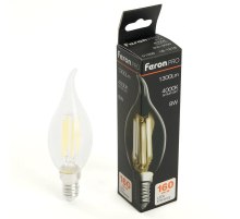 Лампа светодиодная Feron.PRO LB-1218 Свеча на ветру E14 1300LM 8W 175-265V 4000K 51266