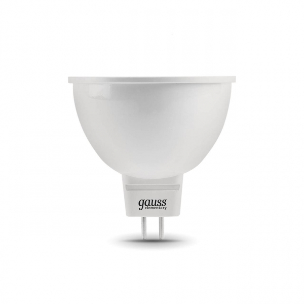 Лампа cветодиодная Gauss GU5.3 5.5W 2700K матовая 13516T Лампа cветодиодная Gauss GU5.3 5.5W 2700K матовая 13516T