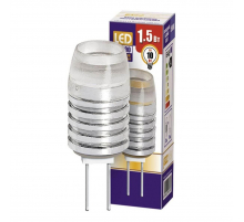 Лампа светодиодная Jazzway G4 1,5W 3000K прозрачная 1019479