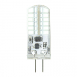 Лампа светодиодная Uniel G4 3W 3000K прозрачная LED-JC-12/3W/4000K/G4/CL SIZ05TR UL-00010367