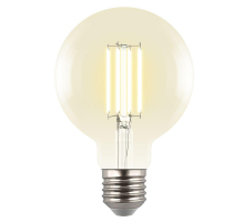 Лампа светодиодная Uniel E27 5W 3000K прозрачная LED-G95-5W/3000K/E27/CL GLY01TR UL-00011942