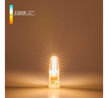 Лампа светодиодная Elektrostandard G4 3W 3300K прозрачная a049594