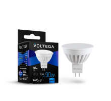 Лампа светодиодная Voltega GU5.3 10W 4000K матовая VG1-S1GU5.3cold10W-C 7075