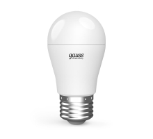 Лампа светодиодная Gauss Basic Шар E27 13W 4000K матовая 10502232