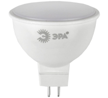 Лампа светодиодная ЭРА GU5.3 7W 2700K матовая ECO LED MR16-7W-827-GU5.3 Б0050183