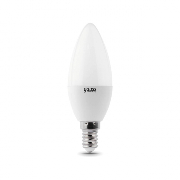 Лампа светодиодная Gauss E14 10W 3000K матовая 33110 Лампа светодиодная Gauss E14 10W 3000K матовая 33110