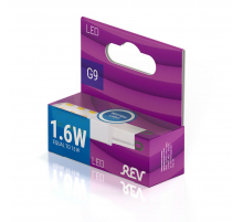 Лампа светодиодная REV JCD G9 1,6W 4000K нейтральный белый свет 220V кукуруза 32440 9