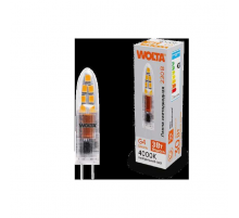 Светодиодная лампа WOLTA WSTD-JC-220V3W4KG4-P