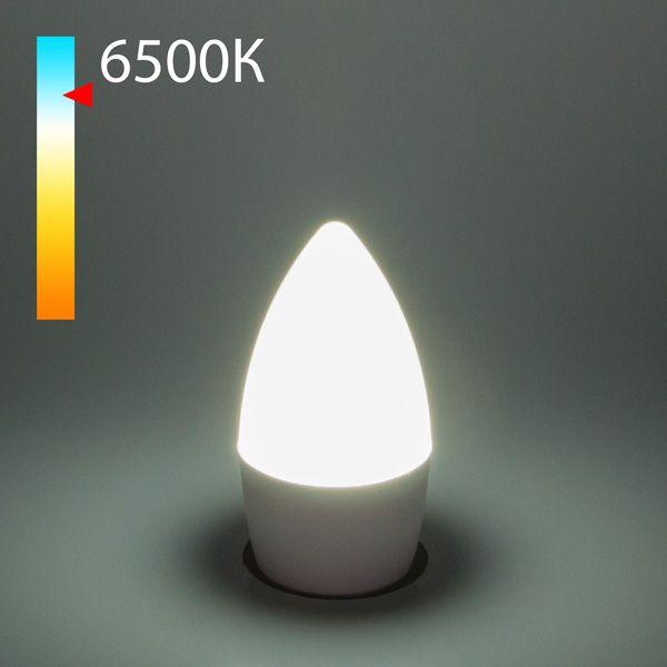 Лампа светодиодная Elektrostandard E27 8W 6500K матовая a048594 Лампа светодиодная Elektrostandard E27 8W 6500K матовая a048594