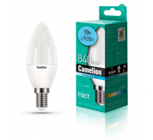 Лампа светодиодная Camelion E14 10W 4500K LED10-C35/845/E14 13561 Лампа светодиодная Camelion E14 10W 4500K LED10-C35/845/E14 13561
