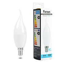 Лампа светодиодная Feron LB-980 E14 15W 6400K 52076
