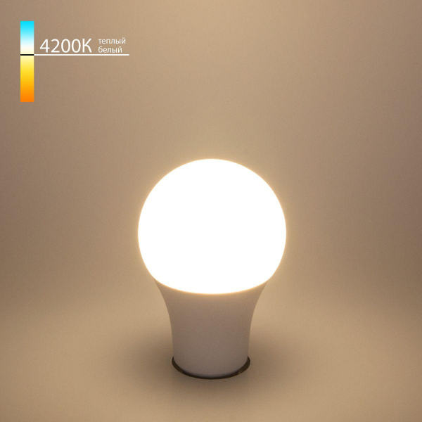 Лампа светодиодная Elektrostandard E27 15W 4200K матовая a048617 Лампа светодиодная Elektrostandard E27 15W 4200K матовая a048617