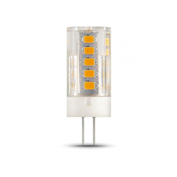 Лампа светодиодная Gauss G4 4W 4100К прозрачная 207307204 Лампа светодиодная Gauss G4 4W 4100К прозрачная 207307204