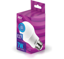 Лампа светодиодная REV A60 Е27 7W 6500K холодный белый свет груша 32527 7