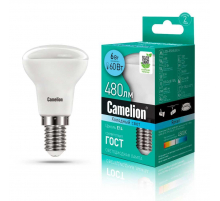 Лампа светодиодная Camelion E14 6W 4500K LED6-R50/845/E14 11659 Лампа светодиодная Camelion E14 6W 4500K LED6-R50/845/E14 11659