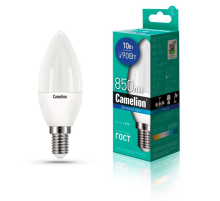 Лампа светодиодная Camelion E14 10W 6500K LED10-C35/865/E14 13563