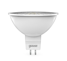 Лампа светодиодная Gauss GU5.3 5W 4100K матовая 201505205