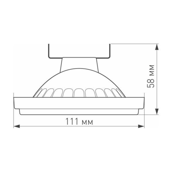 Лампа светодиодная Arlight AR111-UNIT-G53-12W- Day4000 025637 Лампа светодиодная Arlight AR111-UNIT-G53-12W- Day4000 025637