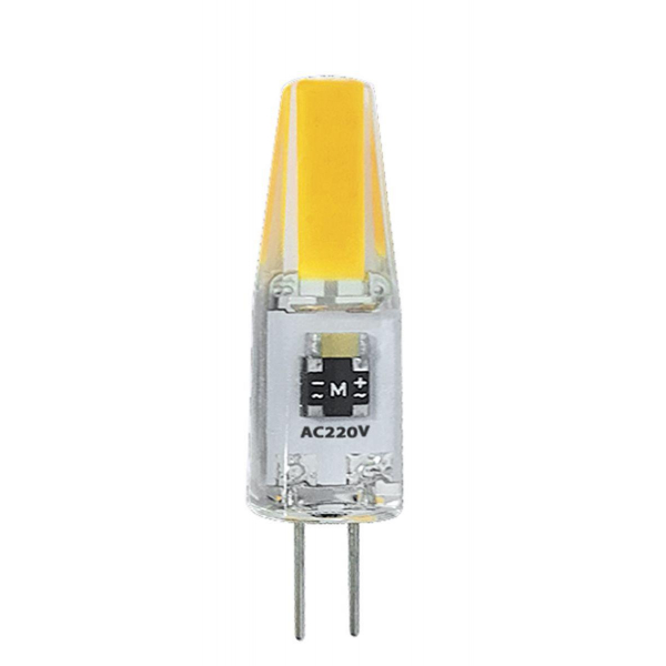 Лампа светодиодная Jazzway G4 3W 3000K прозрачная 2857446 Лампа светодиодная Jazzway G4 3W 3000K прозрачная 2857446