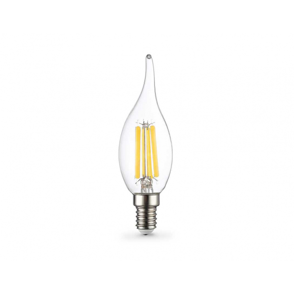 Лампа светодиодная Свеча на ветру CF35 15W 4000K Ambrella light Bulding 351524 Лампа светодиодная Свеча на ветру CF35 15W 4000K Ambrella light Bulding 351524