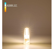 Лампа светодиодная Elektrostandard G4 3W 4200K прозрачная a049200