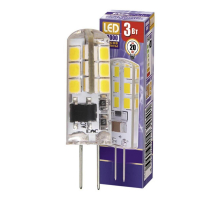 Лампа светодиодная Jazzway G4 3W 2700K прозрачная 1032041