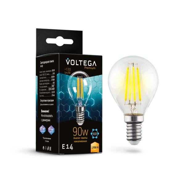 Лампочка Voltega Crystal 7221 Лампочка Voltega Crystal 7221