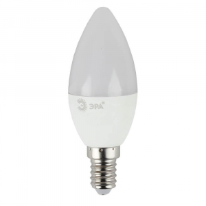 Лампа светодиодная ЭРА E14 9W 4000K матовая LED B35-9W-840-E14 Б0027970