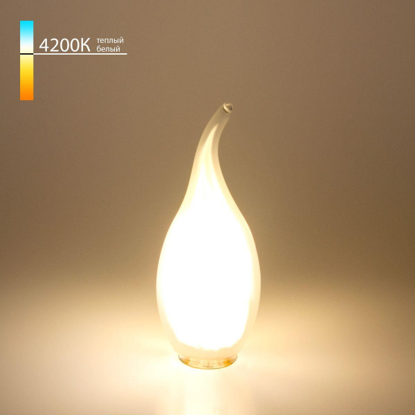 Лампа светодиодная Elektrostandard E14 7W 4200K матовая a049137 Лампа светодиодная Elektrostandard E14 7W 4200K матовая a049137