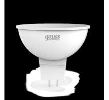 Лампа светодиодная Gauss GU5.3 9W 6500K матовая 13539