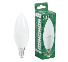 Лампа светодиодная Saffit E14 20W 6400K матовая SBC3720 55274