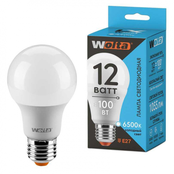 Светодиодная лампа WOLTA 30W60BL12E27 Светодиодная лампа WOLTA 30W60BL12E27