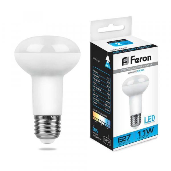 Лампа светодиодная Feron E27 11W 6400K Груша Матовая LB-463 25512 Лампа светодиодная Feron E27 11W 6400K Груша Матовая LB-463 25512