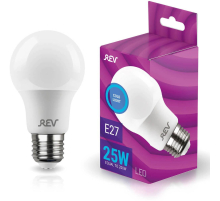 Лампа светодиодная REV A60 E27 25W 6500К холодный белый свет груша 32419 5