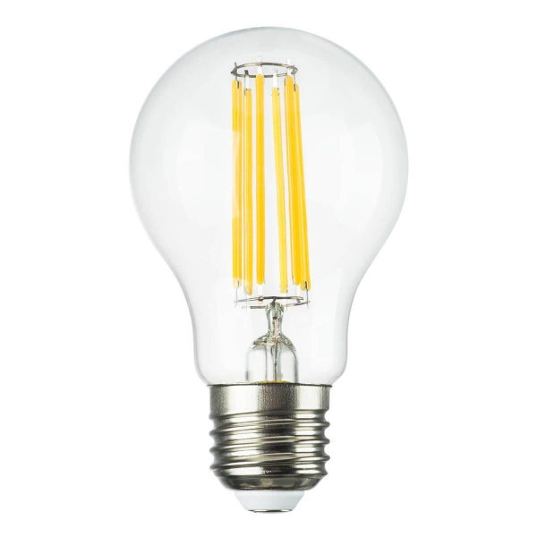 Лампа светодиодная Lightstar E27 8W 3000K полусфера прозрачная 933002 Лампа светодиодная Lightstar E27 8W 3000K полусфера прозрачная 933002