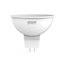 Лампа светодиодная Gauss GU5.3 5.5W 4100K матовая 13526
