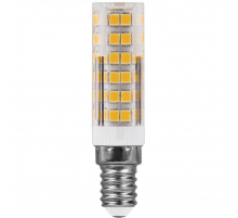 Лампа светодиодная Feron E14 7W 6400K прозрачная LB-433 25986 Лампа светодиодная Feron E14 7W 6400K прозрачная LB-433 25986