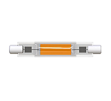 Лампа светодиодная Uniel R7s 7W 3000K прозрачная LED-J78-7W/3000K/R7s/CL GLZ07TR UL-00005061