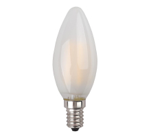 Лампа светодиодная ЭРА E14 9W 4000K матовая F-LED B35-9w-840-E14 frost Б0046996