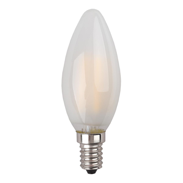 Лампа светодиодная ЭРА E14 9W 4000K матовая F-LED B35-9w-840-E14 frost Б0046996