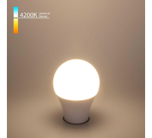 Лампа светодиодная Elektrostandard E27 10W 4200K матовая a048523