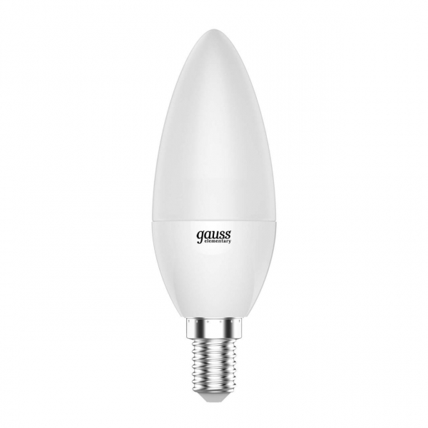 Лампа светодиодная Gauss E14 10W 6500K матовая 33130 Лампа светодиодная Gauss E14 10W 6500K матовая 33130