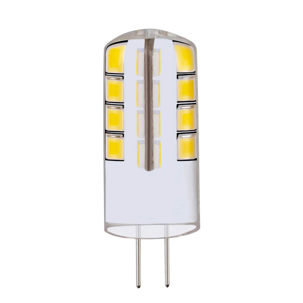 Лампа светодиодная REV JC G4 1,6W 12V 2700K теплый свет колба 32365 5 Лампа светодиодная REV JC G4 1,6W 12V 2700K теплый свет колба 32365 5