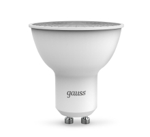 Лампа светодиодная Gauss GU10 5W 6500K матовая 101506305