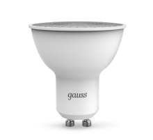 Лампа светодиодная Gauss GU10 5W 6500K матовая 101506305