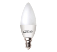 Лампа светодиодная Mono Electric lighting E14 4W 6500K матовая 100-050014-651